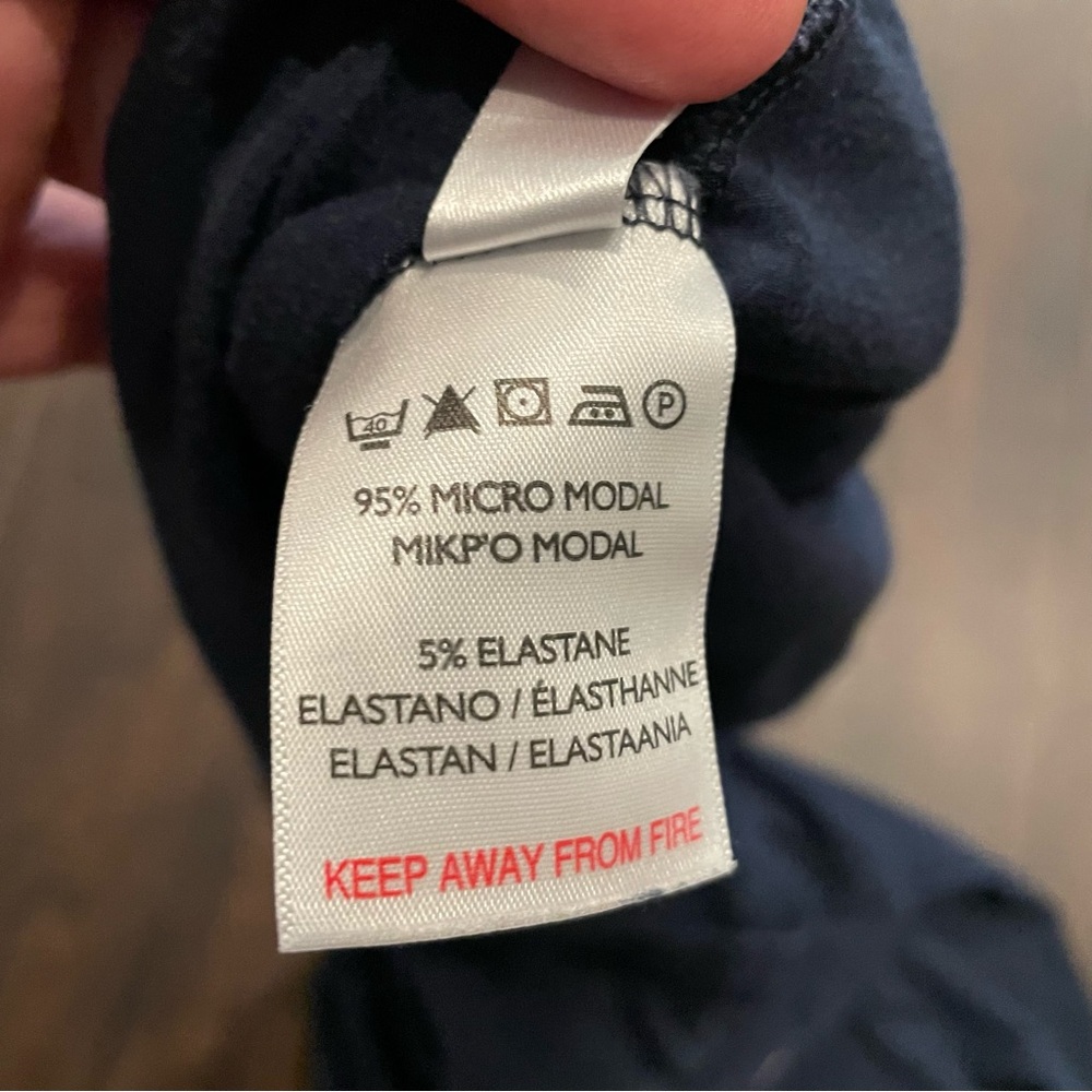 Derek Rose Dark Navy Blue Pajama Lounge Pants XXL - Picture 6 of 6